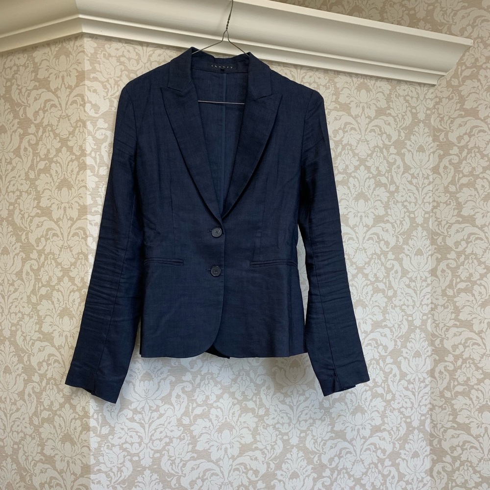 Theory Linen Blazer